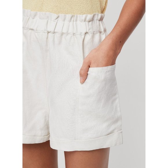 Aritzia Wilfred Free Harulia Linen Shorts - Picture 3 of 6